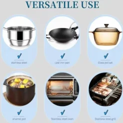 Discount Gelrengöring för svarta pannbottnar, magisk gelrengöring för grytor, fettlösare