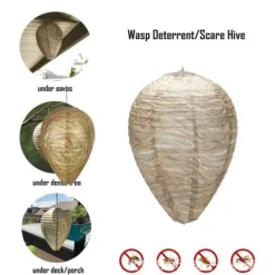 Sale Getingbo-fälla effektiv avskräckande bi-geting giftfri hängande pappersbo mörkgrön - Mörkgrön