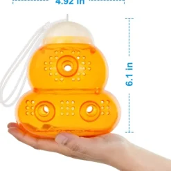 Online Getingfälla / Hängande getingfälla (2-pack) Orange Piège - Naturlig och ekologisk getinglösning