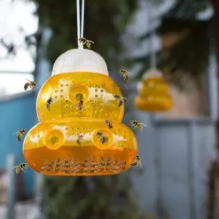 Online Getingfälla / Hängande getingfälla (2-pack) Orange Piège - Naturlig och ekologisk getinglösning