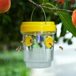 Online Getingfälla Utomhus Hängande Soldriven Getingfälla Vattentät A Silver