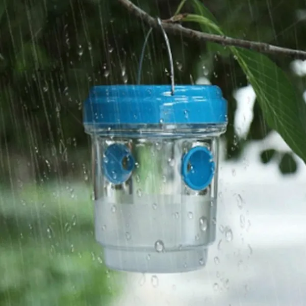 Online Getingfälla Utomhus Hängande Soldriven Getingfälla Vattentät A Silver