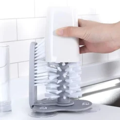 Online Glasrengöring dubbelsidig borste vertikal glasrengöring med sugkopp c