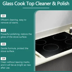 Online Glasrengöring och polering för spishällar för rengöring av hemkök, induktions- och keramikhällar