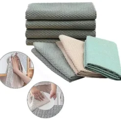 Discount Glasrengöringsduk - Mikrofiberglas för fönster och speglar