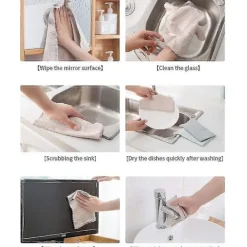 Discount Glasrengöringsduk - Mikrofiberglas för fönster och speglar