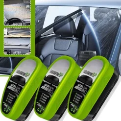 Hot Glasrengöringsdukborste, Rengöringsborste, Bil Vindruta Oljefilmsrengörare-150ML. GreenA 1PC