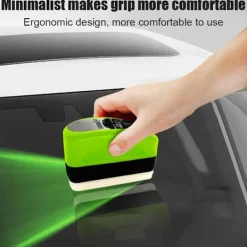 Hot Glasrengöringsdukborste, Rengöringsborste, Bil Vindruta Oljefilmsrengörare-150ML. GreenA 1PC