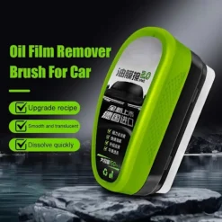 Hot Glasrengöringsdukborste, Rengöringsborste, Bil Vindruta Oljefilmsrengörare-150ML. GreenA 1PC