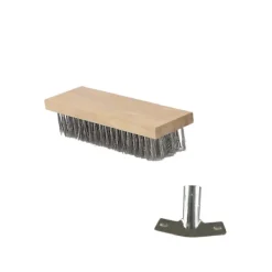 Golvborste med ståltråd, ståltrådsborste, hushållsborste för golv