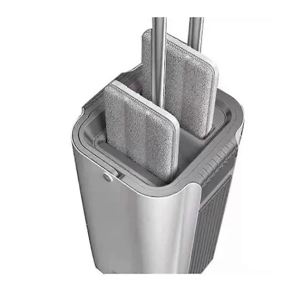 Discount Golvmopp och hinkset Platt Pressmopp Hinkar Mikrofiberdynor Hushåll Trägolvsrengöring Flexibla Moppar