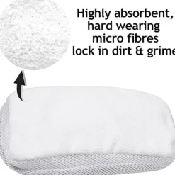 Sale Golvmopp-rengöringsdukar Kompatibla med Morphy Richards 720020 720021 720502 9-i-1 Ångrengöringsmopp (4-pack)