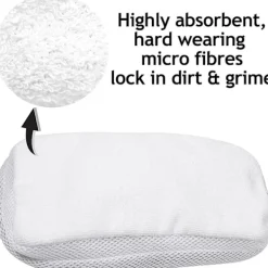 Sale Golvmopptrasor för hårda golv, kompatibla med Morphy Richards 720020 720021 720502 9-i-1 ångmopp (4-pack)