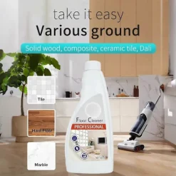 Outlet Golvrengöring för alla robotdammsugare och moppar, golvrengöringsvätska kompatibel med Roborock & Omo Joint, S8 Pro Ultra/S8/S8+/Q5/Q7-serien