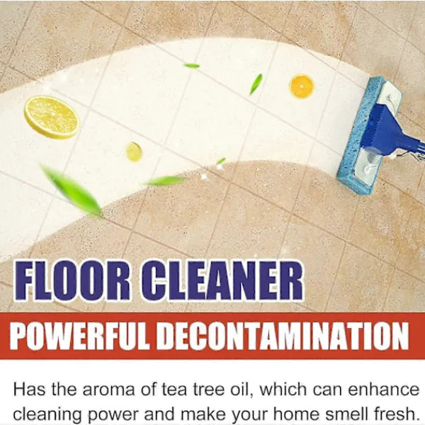 Outlet Golvrengöring för alla robotdammsugare och moppar, golvrengöringsvätska kompatibel med Roborock & Omo Joint, S8 Pro Ultra/S8/S8+/Q5/Q7-serien