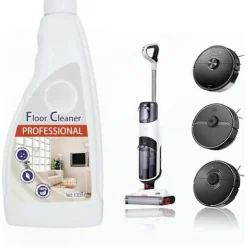 Sale D Golvrengöring För Alla Robotammsugare Och Moppar, Golvrengöringsvätska Kompatibel För Roborock & Omo Joint, S8 Pro Ultra/s8/s8+/q5/q7 Serien 1Pcs