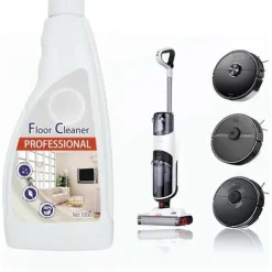 Golvrengöring För Robotdammsugare Och Moppar, Golvrengöringsvätska Kompatibel För Roborock Omo Joint, S8 Pro Ultra/s8/s8+/q5/q7 Serien