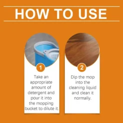 Outlet golvrengöringsmedel