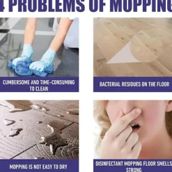 New Golvrengöringsmedel för robotdammsugare och moppar, Golvrengöringsvätska kompatibel med Roborock Omo Joint, S8 Pro Ultra/s8/s8+/q5/q7-serien 2Pcs