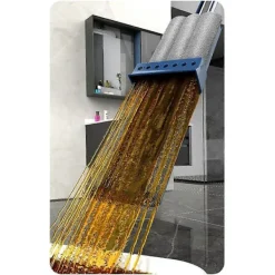 Outlet FMYSJ Golvrengöringsmopp Handsfree Pressmoppar Hemrengöring Mikrofiber Roterande Mopp Golvtvätt Broo (FMY) Navy Blue