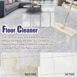 Golvrengöringsvätska Kompatibel med Roborock Omo Joint, S8 Pro Ultra/s8/s8+/q5/q7-serien, Golvrengörare för Alla Robotdammsugare och Moppar