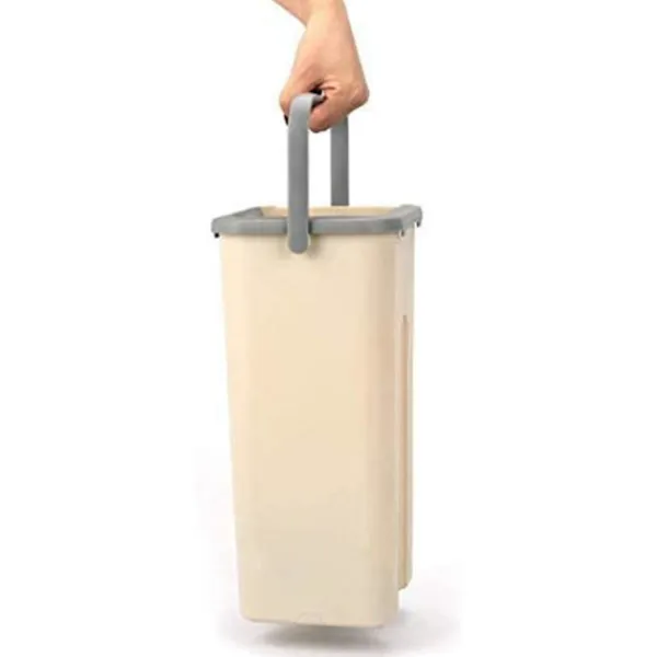 Online ESTONE Golvrotation Teleskophandtag Självrengörande plattmopp med mikrofiberkuddar och rengöringshink -HG as shown