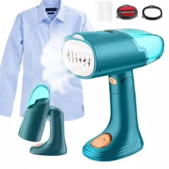 Online Grön klädångare, bärbart strykjärn, 130 ml, 1500 W, 10 sekunders snabb uppvärmning