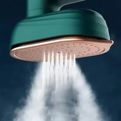 New Archipelago (grön) Mini Vikbar Hängande Strykjärn Våt och Torr Elektrisk Ångstrykjärn Handhållen Klädstrykningsmaskin 50ML 33W kompatibel Hemresa