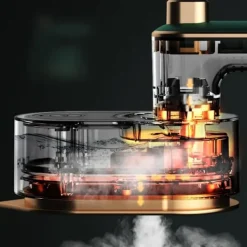 Best Grön 50ml 40W Mini Ångstrykjärn för Resor, Handhållen Ångare för Torr/Våt Strykning