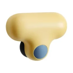 Discount Gul badrumsskrapa i glas - Mini