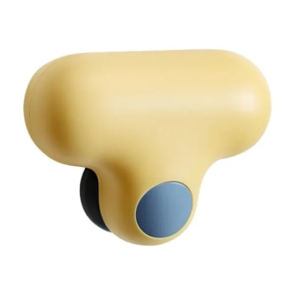 Discount Gul badrumsskrapa i glas - Mini