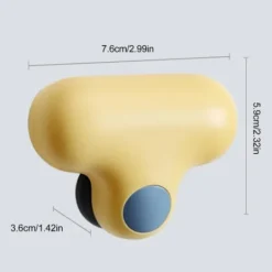 Discount Gul badrumsskrapa i glas - Mini
