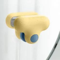 Discount Gul badrumsskrapa i glas - Mini