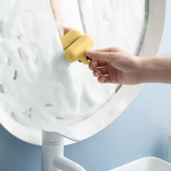 Discount Gul badrumsskrapa i glas - Mini