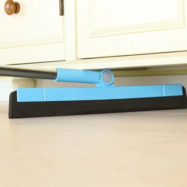 Gummiskrapa med handtag, duschskrapa för golv i glas, badrumsskrapa, svampmopp med utbytbar skrapa, torkarblad Ef
