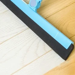 Gummiskrapa med handtag, duschskrapa för golv i glas, badrumsskrapa, svampmopp med utbytbar skrapa, torkarblad Ef