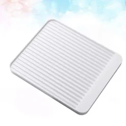 Discount Halkfri diskmatta i diatomit för vinglas, köksanvändning, vit