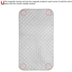 Outlet Halkfri Magnetisk Strykmatta Filt för Bordsyta & Resor