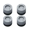 Halkfria och ljuddämpande gummifötter för tvättmaskin, vibrationsdämpande kuddar, 4 st