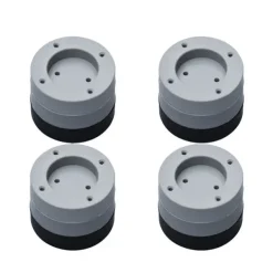 Online Halkfria och ljudreducerande gummifötter för tvättmaskin, antivibrationskuddar, 4 st.
