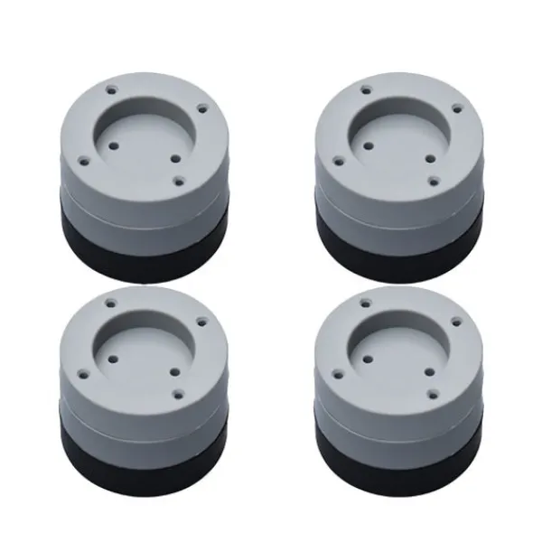 Online Halkfria och ljudreducerande gummifötter för tvättmaskin, antivibrationskuddar, 4 st.