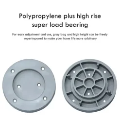 Online Halkfria och ljudreducerande gummifötter för tvättmaskin, antivibrationskuddar, 4 st.