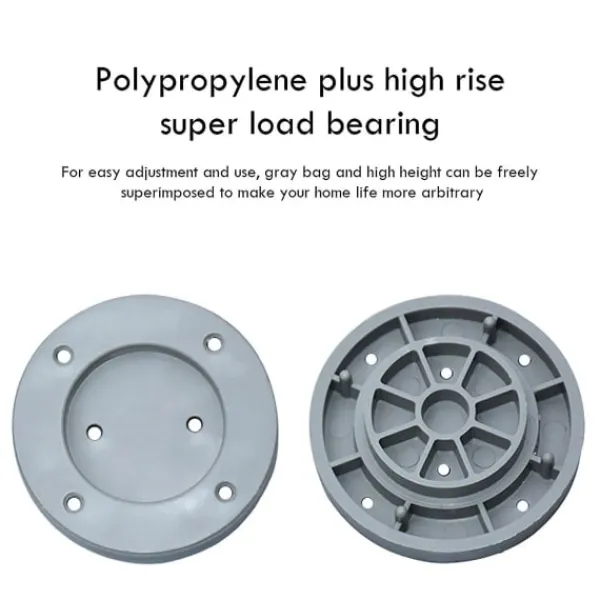 Online Halkfria och ljudreducerande gummifötter för tvättmaskin, antivibrationskuddar, 4 st.