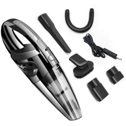 New Handhållen dammsugare bil dammsugare trådlös USB-laddning 120W stark motor