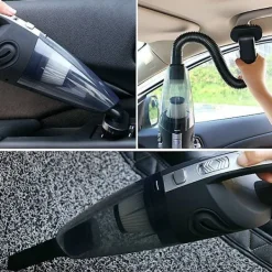 New Handhållen dammsugare bil dammsugare trådlös USB-laddning 120W stark motor