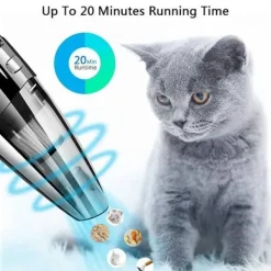 New Handhållen dammsugare bil dammsugare trådlös USB-laddning 120W stark motor