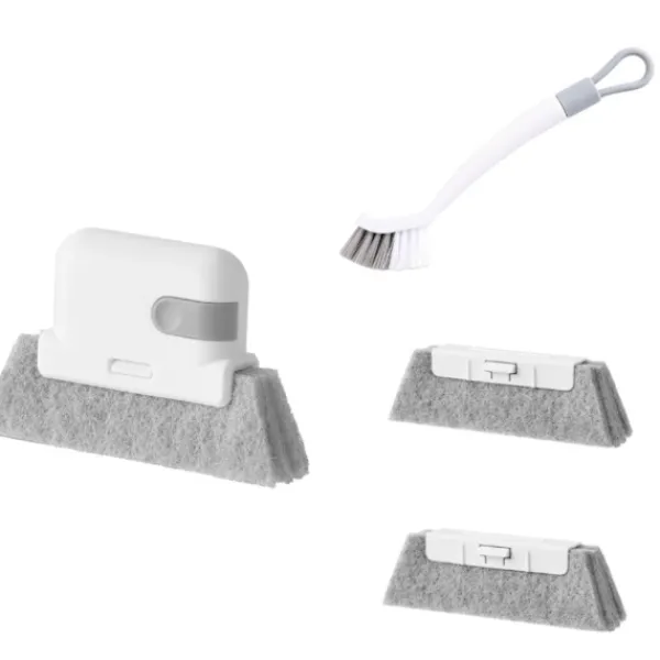 Online unbranded Handhållen Fönsterborste Fönster Skjutdörr Spår Rengöringsborste Verktygsset