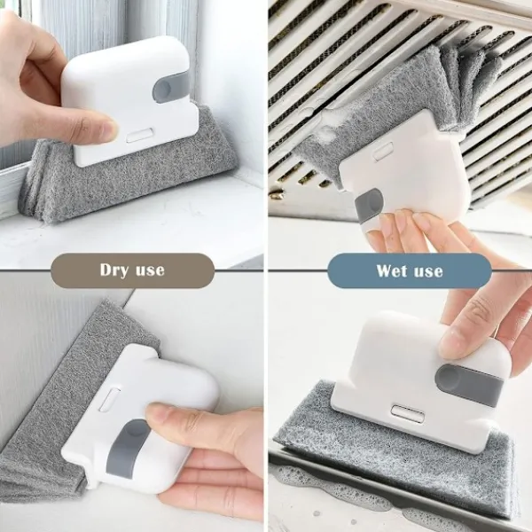 Online unbranded Handhållen Fönsterborste Fönster Skjutdörr Spår Rengöringsborste Verktygsset