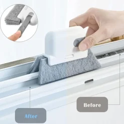 Online unbranded Handhållen Fönsterborste Fönster Skjutdörr Spår Rengöringsborste Verktygsset