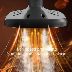 Clearance Handhållen hängande ångstrykjärn - Roterbart strykjärn för hushåll - Mikro-ångstrykjärn med torr och våt funktion - Dormito